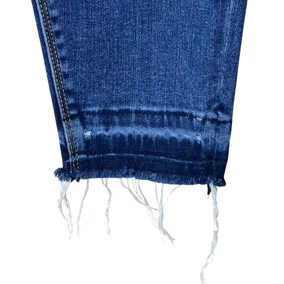 Spanx Jeanish Leggings Tummy Shaping Faux Front Pockets Blue Women XS - Picture 5 of 8